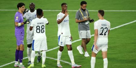 تعرّف على طبيعة إصابة 4 لاعبين من الهلال قبل مواجهة مانشستر سيتي