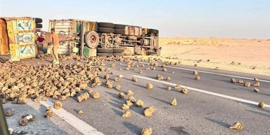 انقلاب
      تريلا
      محملة
      ببنجر
      السكر
      على
      طريق
      تنيدة
      منفلوط
      بالوادي
      الجديد - نجد الاخبارية